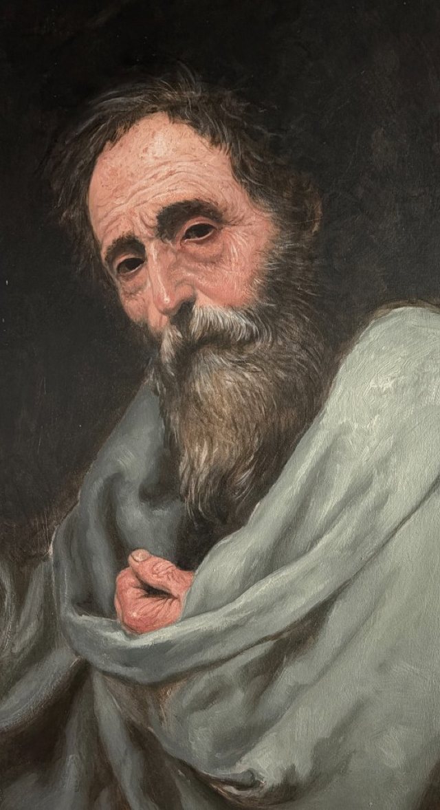 Corso di pittura — ritratto ad olio